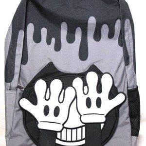 New BENDY AND THE INK MACHINE Bendy Hands Backpack Black/Grey/White